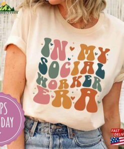 In My Social Worker Era Shirt Cute For School Hoodie Sweatshirt