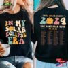 In My Solar Eclipse Era Shirt Hello Darkness Sweatshirt April 8Th 2024 Sweater T-Shirt