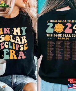 In My Solar Eclipse Era Shirt Hello Darkness Sweatshirt April 8Th 2024 Sweater T-Shirt
