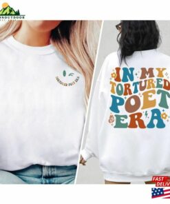 In My Tortured Poet Era Trendy Back Text Sweatshirt Crewneck Classic