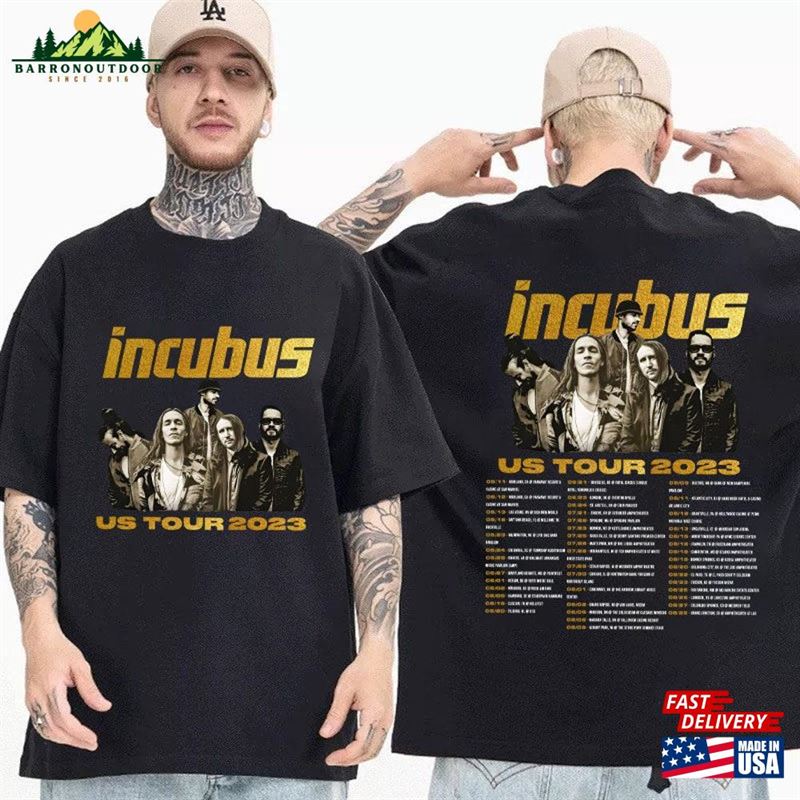 Incubus 2023 Summer Tour Shirt Concert Band Fan Sweatshirt Unisex Incubus 2023 Summer Tour Shirt Concert Band Fan Sweatshirt Unisex