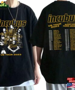 Incubus Band Us Summer Tour 2023 Gift For Fans Unisex Shirt Vintage Tee Retro Graphic Sweatshirt