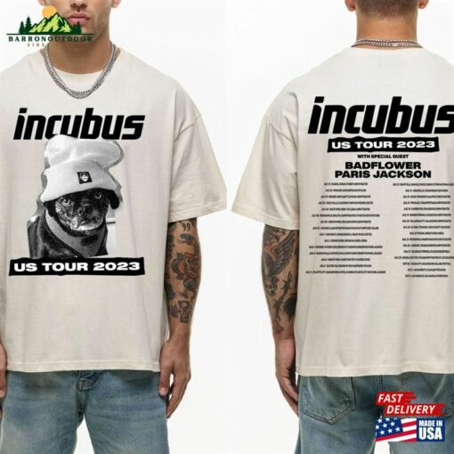 Incubus Band Us Summer Tour 2023 Shirt Fan Concert Tee Classic T-Shirt