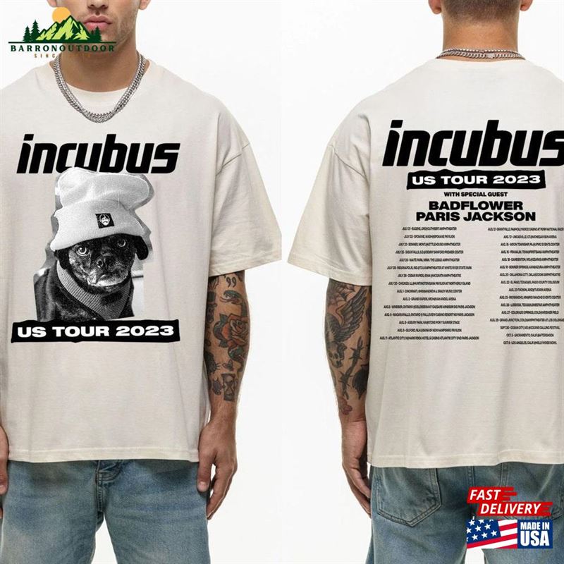 Incubus Band Us Summer Tour 2023 Shirt Fan Concert Tee Classic T-Shirt Incubus Band Us Summer Tour 2023 Shirt Fan Concert Tee Classic T-Shirt
