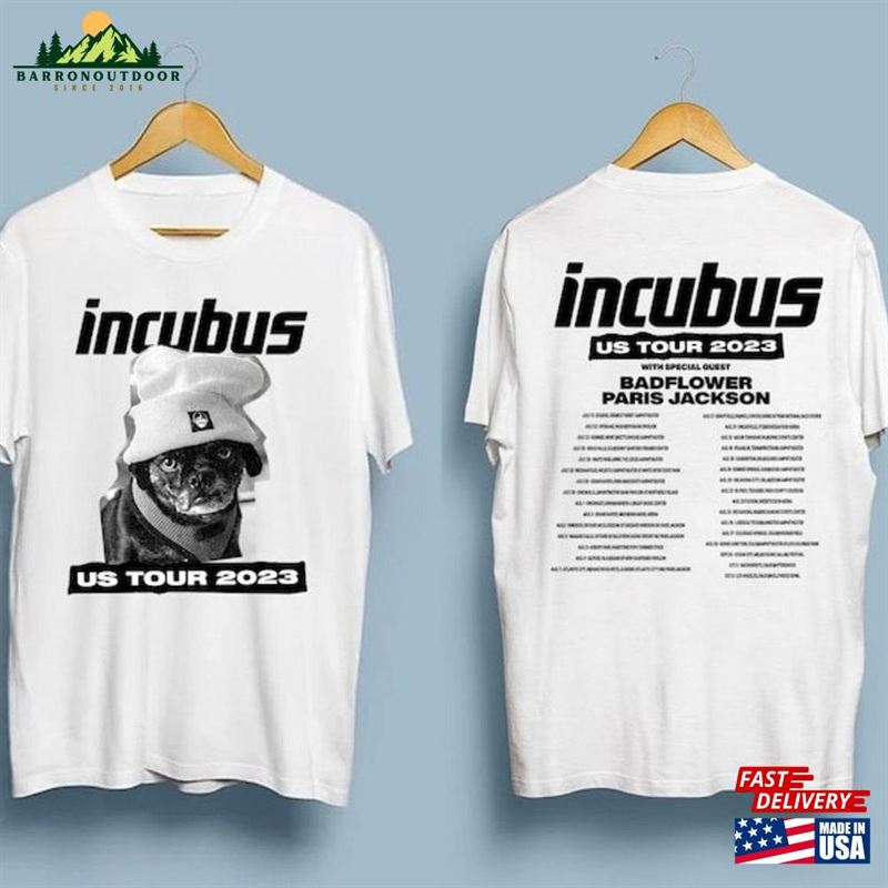 Incubus Band Us Summer Tour 2023 Shirt Fan Concert Tee Hoodie Classic Incubus Band Us Summer Tour 2023 Shirt Fan Concert Tee Hoodie Classic