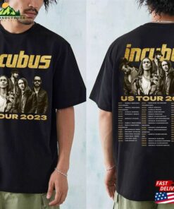 Incubus Band Us Summer Tour 2023 Shirt Fan Concert Tee Hoodie Sweatshirt