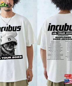 Incubus Band Us Summer Tour 2023 Shirt Fan Concert Tee Sweatshirt Unisex