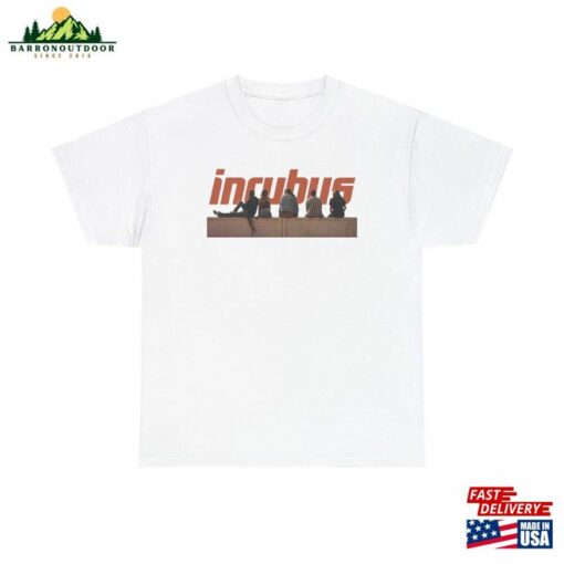 Incubus Tshirt Lyric T-Shirt Concert Band Front Amp Back Morning View Tour Classic Hoodie