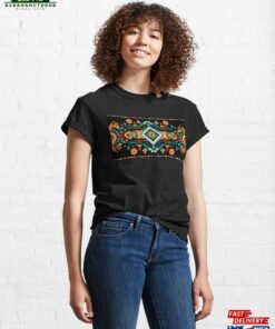 Indian Mayan Aztec Boho Tribal Ethnic Pattern Classic T-Shirt Unisex Sweatshirt