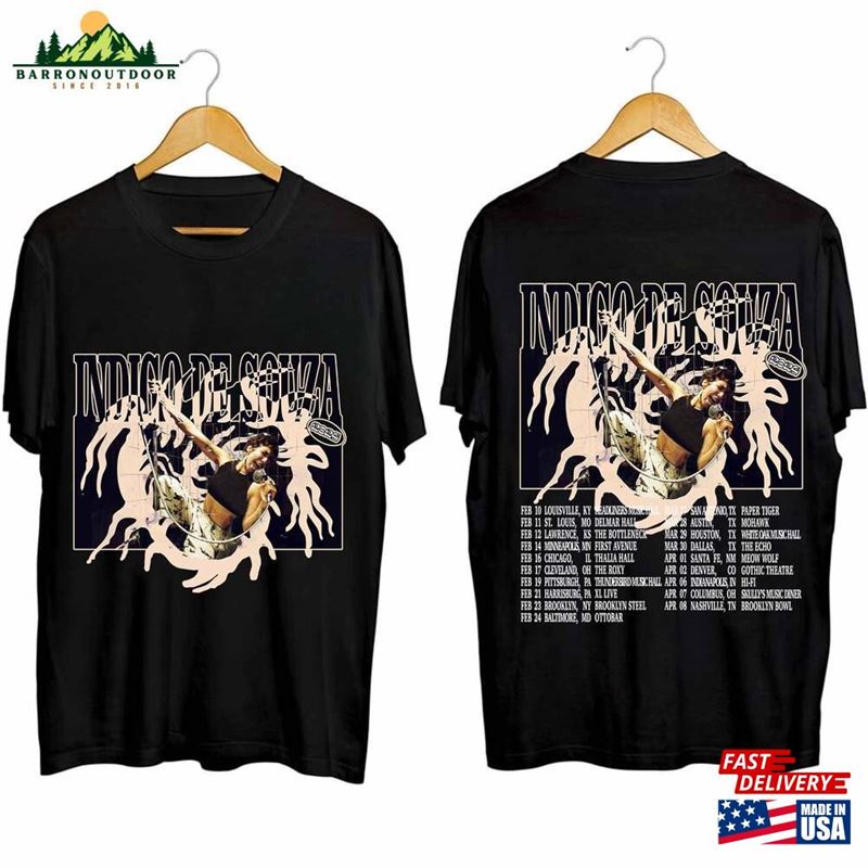 Indigo De Souza 2024 Tour Shirt Fan Concert Sweatshirt Classic Indigo De Souza 2024 Tour Shirt Fan Concert Sweatshirt Classic