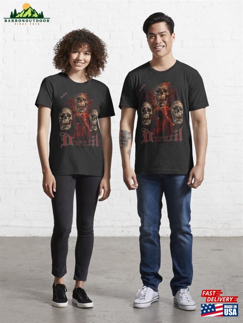 Infernal Trio Skulls And Sorcery Essential T-Shirt Hoodie Infernal Trio Skulls And Sorcery Essential T-Shirt Hoodie