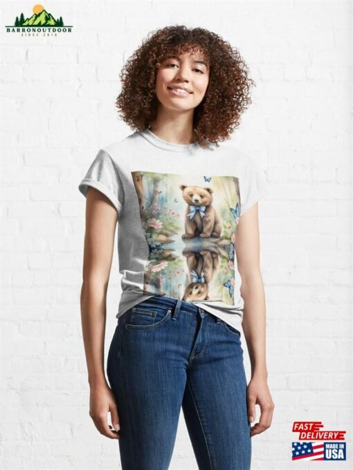 Ink Wash Baby Bear Tale Classic T-Shirt