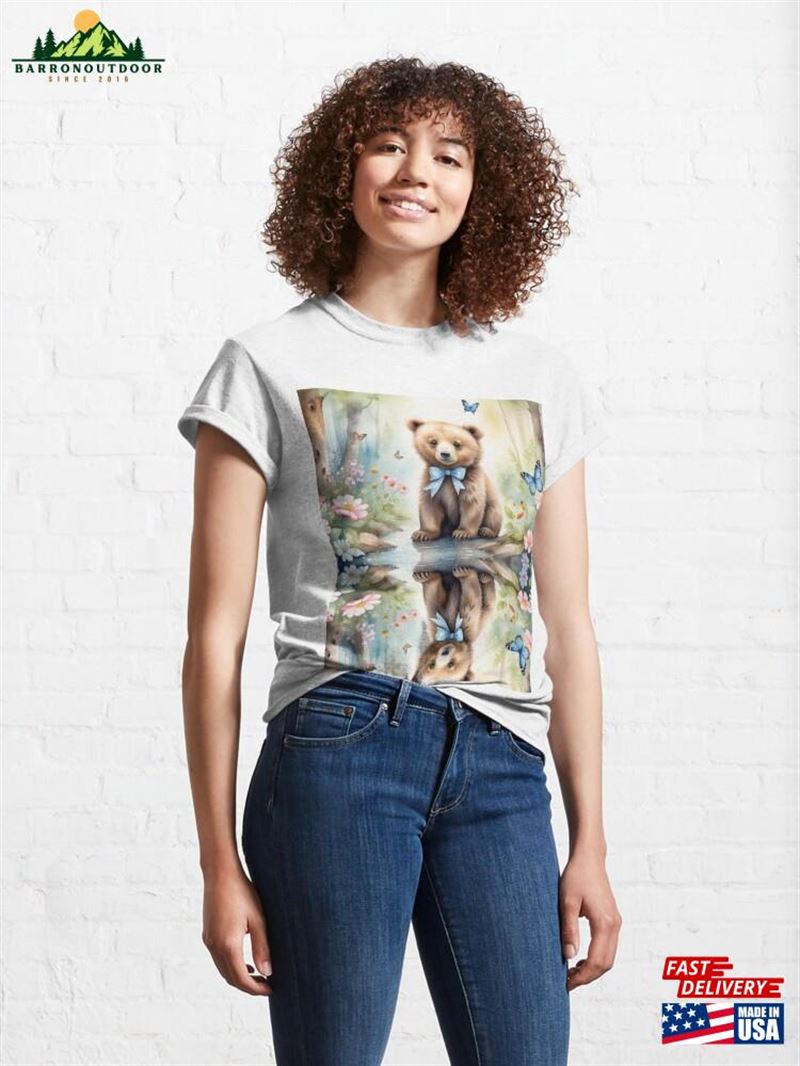 Ink Wash Baby Bear Tale Classic T-Shirt Ink Wash Baby Bear Tale Classic T-Shirt