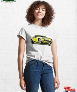 Inkify Image Of Classic Yellow Italian Supercar T-Shirt Unisex Hoodie