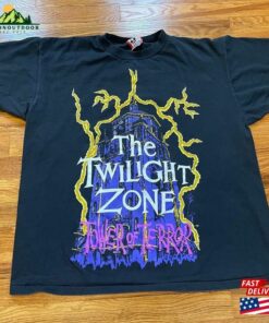 Insane 90S Twilight Zone Tower Of Terror Vintage T Shirt Rare Xl Disney Disneyland Single Stitch Amusement Park Ride Unisex T-Shirt