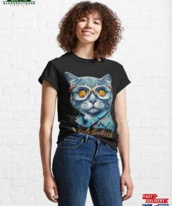 Intelectual Cat Style Classic T-Shirt Unisex