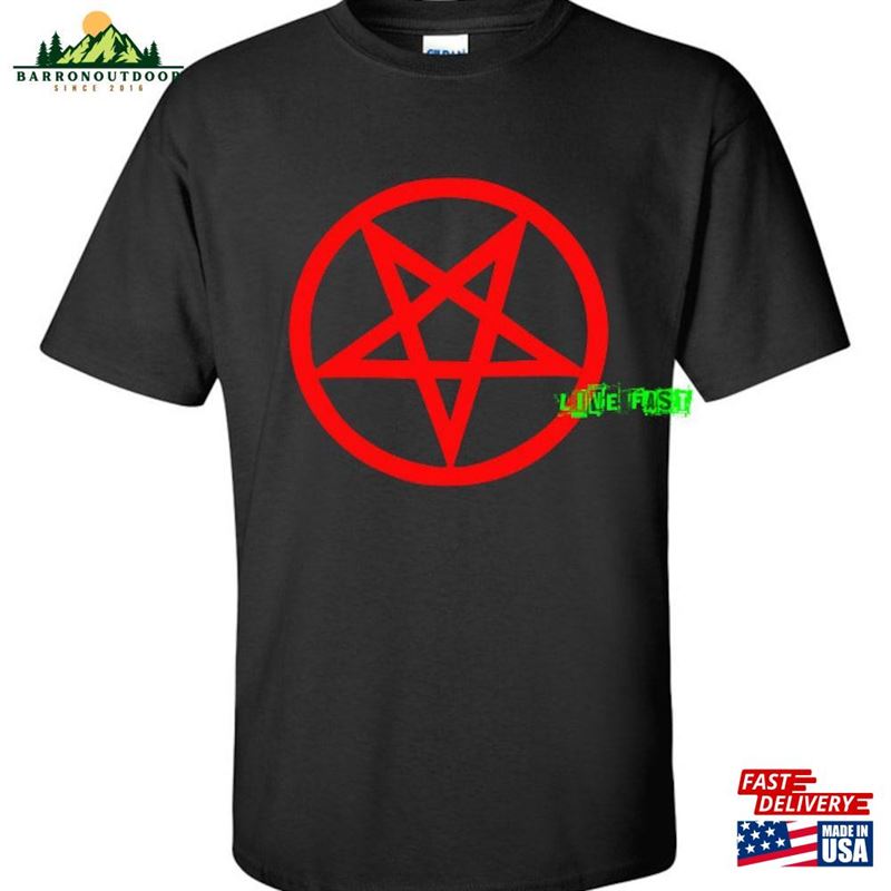 Inverted Pentagram T Shirt Unisex T-Shirt Inverted Pentagram T Shirt Unisex T-Shirt