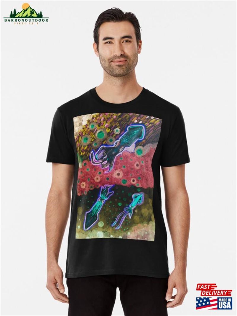 Inverted Squid Watercolor Premium T-Shirt Unisex Sweatshirt Inverted Squid Watercolor Premium T-Shirt Unisex Sweatshirt