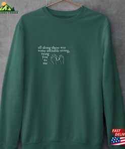 Invisible String Sweatshirt Folklore Album Unisex Eras Tour 2023 Hoodie