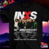 Inxs 46Th Anniversary 1977 2023 Signatures Shirt Band T-Shirt Sweatshirt Classic