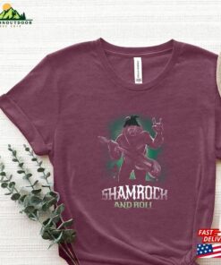 Irish Rock Music T-Shirt Gothic Scottish Shirt In Roll Unisex Classic