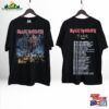 Iron Maiden 2024 Tour Shirt Official Merchandise Concert Classic Hoodie