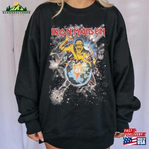 Iron Maiden Concert Tour 2023 Shirt Band Merch Sweatshirt Hoodie