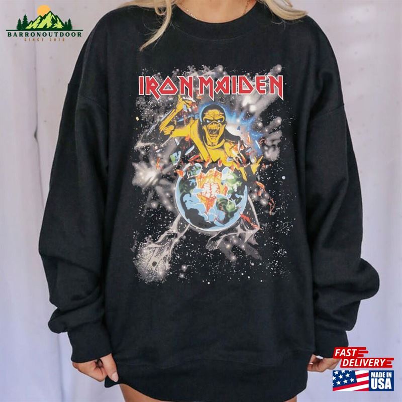 Iron Maiden Concert Tour 2023 Shirt Band Merch Sweatshirt Hoodie Iron Maiden Concert Tour 2023 Shirt Band Merch Sweatshirt Hoodie