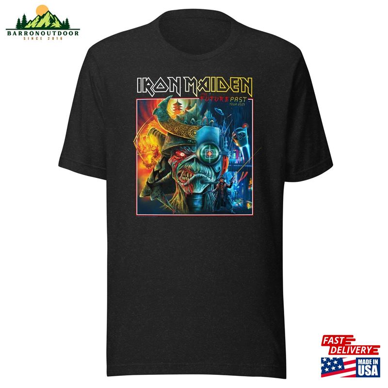 Iron Maiden Future Past 2023 Tour T-Shirt Hoodie Iron Maiden Future Past 2023 Tour T-Shirt Hoodie