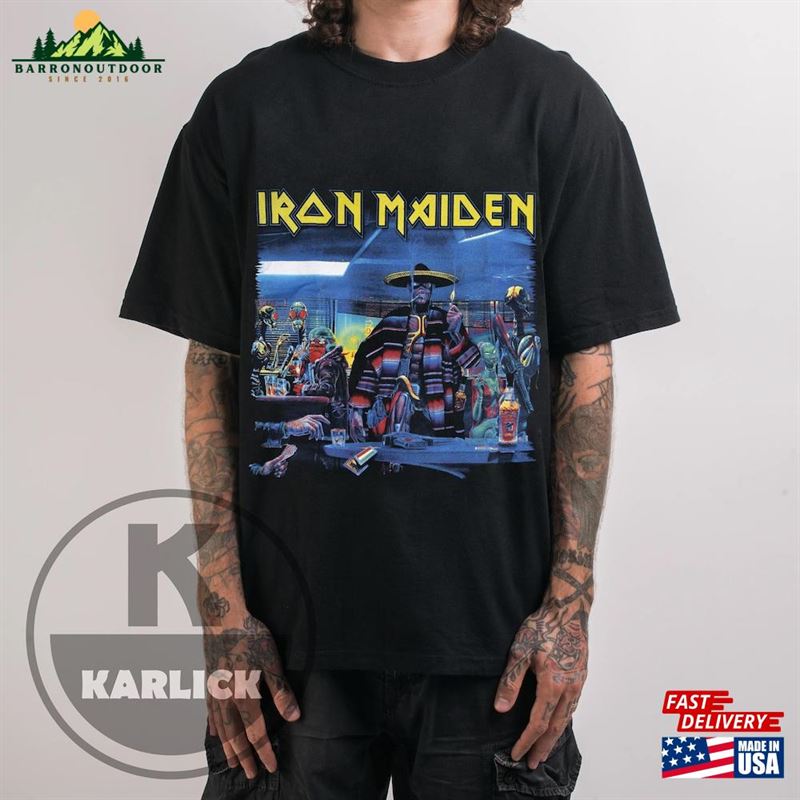 Iron Maiden T-Shirt Mexico Hoodie Classic Iron Maiden T-Shirt Mexico Hoodie Classic