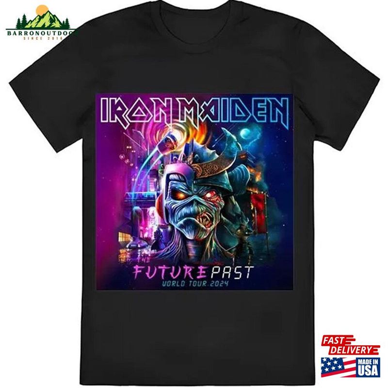 Iron Maiden The Future Past Tour World 2024 Shirt Hoodie Rock Concert T-Shirt Sweatshirt Iron Maiden The Future Past Tour World 2024 Shirt Hoodie Rock Concert T-Shirt Sweatshirt