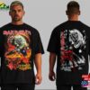 Iron Maiden The Number Of Beast Front And Back Rock Band T-Shirt Hoodie