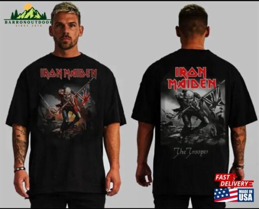 Iron Maiden The Trooper Rock Band T-Shirt Classic Unisex