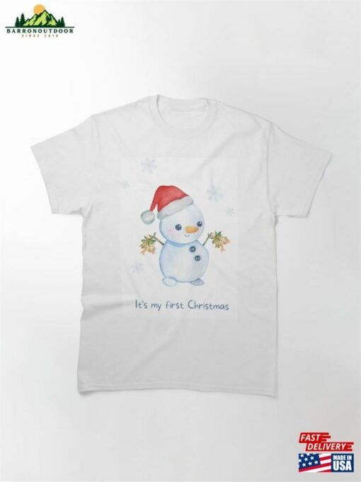It’S My First Christmas Classic T-Shirt