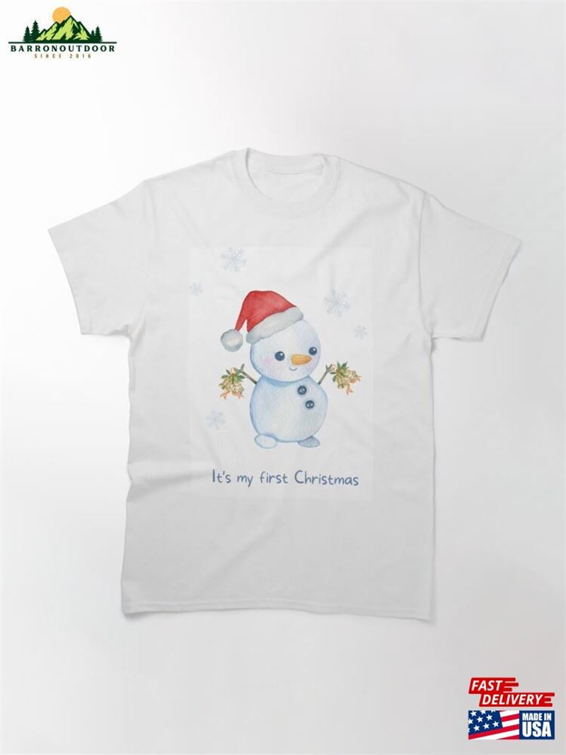 It’S My First Christmas Classic T-Shirt It’S My First Christmas Classic T-Shirt