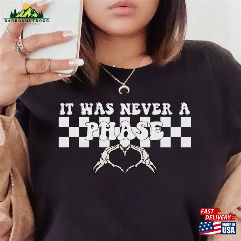 It Was Never A Phase Shirt Elder Emo Wasn't Tee Classic Hoodie It Was Never A Phase Shirt Elder Emo Wasn't Tee Classic Hoodie