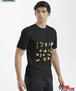 Italian Pasta Shapes Pattern Active T-Shirt Sweatshirt Unisex