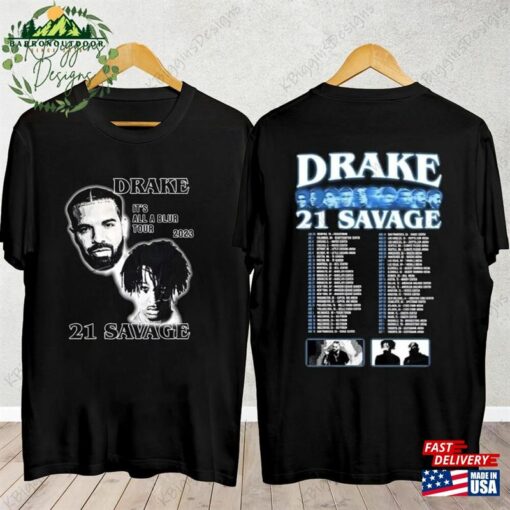 It’s All A Blur Tour 2023 Shirt Drake 21 Savage Sweatshirt Unisex