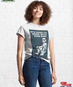 It’s Hard To Poop With This Suit Classic T-Shirt Unisex Hoodie