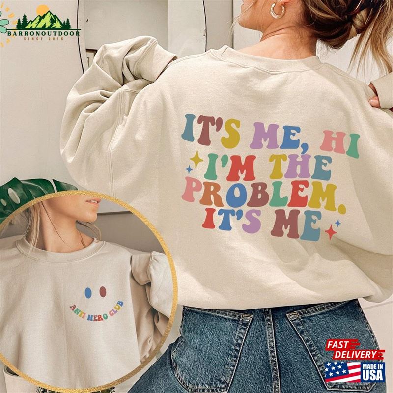 Its Me Hi I'm The Problem Sweater Midnights Album Sweatshirt Classic Its Me Hi I'm The Problem Sweater Midnights Album Sweatshirt Classic