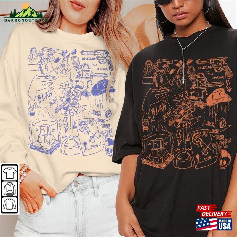 Itzy Kpop Doodle Art Shirt Vintage Merch Tee Checkmate Albums Lyric Tattoo Hoodie T-Shirt Itzy Kpop Doodle Art Shirt Vintage Merch Tee Checkmate Albums Lyric Tattoo Hoodie T-Shirt