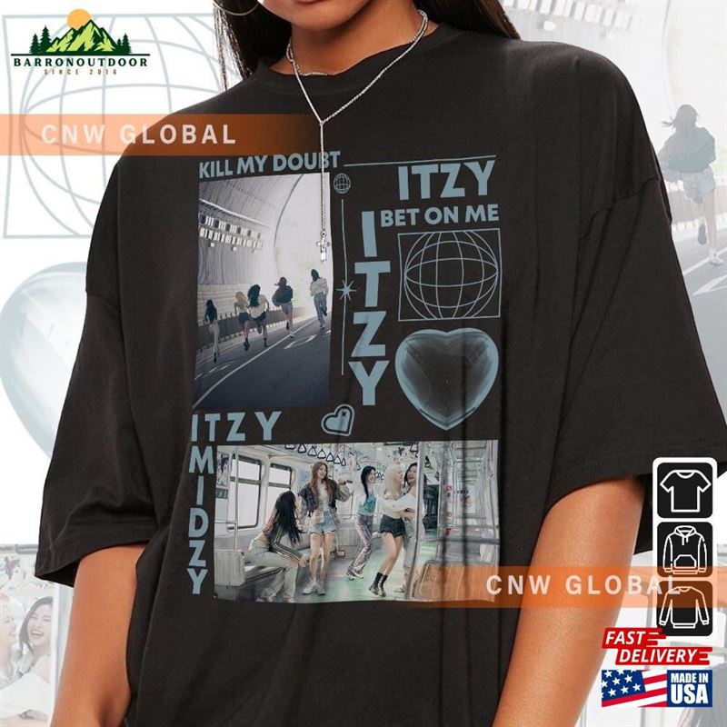 Itzy Kpop Shirt Kill My Doubt Album Sweatshirt V2 Vintage Retro Graphic Music Unisex Gifts Fan Hoodie Itzy Kpop Shirt Kill My Doubt Album Sweatshirt V2 Vintage Retro Graphic Music Unisex Gifts Fan Hoodie