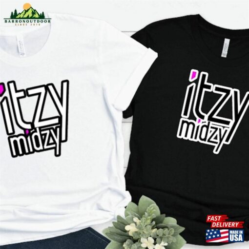 Itzy Shirt Midzy Fandom Shirts Korean Kpop Classic Sweatshirt