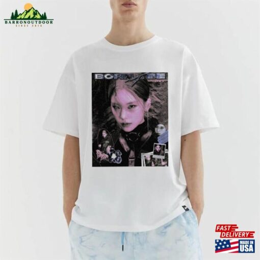 Itzy Yeji Shirt Born To Be Kpop Sweatshirt Hwang Retro 90S Bootleg Unisex