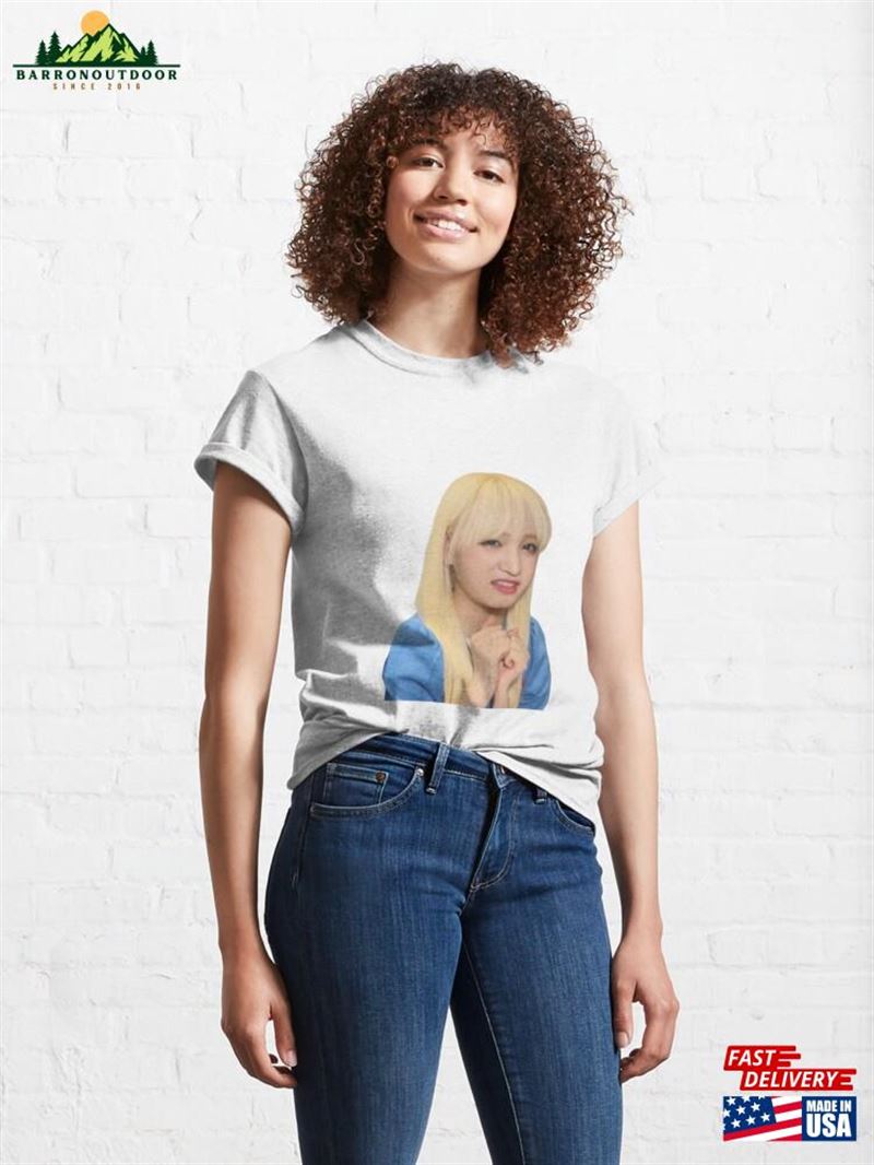 Ive Liz Meme Photo Sticker Classic T-Shirt Ive Liz Meme Photo Sticker Classic T-Shirt