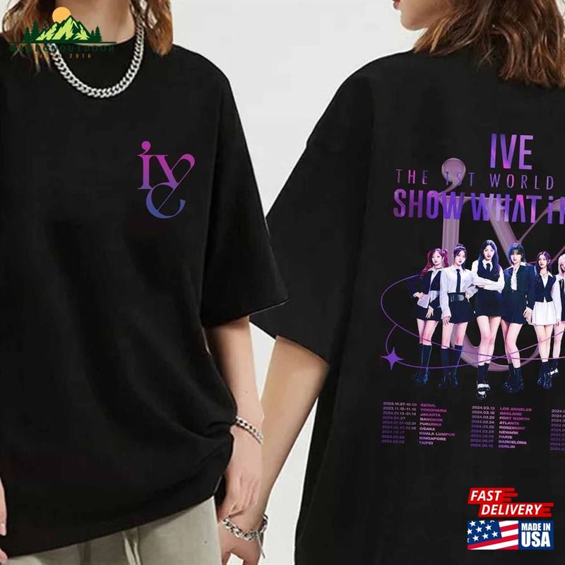 Ive The 1St World Tour 2024 Shirt Show What I Have Classic T-Shirt Ive The 1St World Tour 2024 Shirt Show What I Have Classic T-Shirt