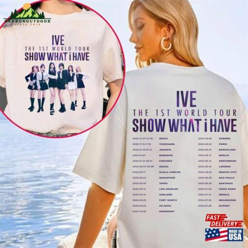 Ive The 1St World Tour Show What I Have Shirt Kpop Member Classic Hoodie