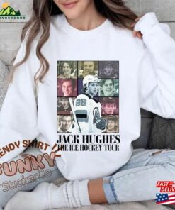 Jack Hughes Hockey Tour Shirt New Jersey Sweatshirt Vintage T-Shirt Hoodie
