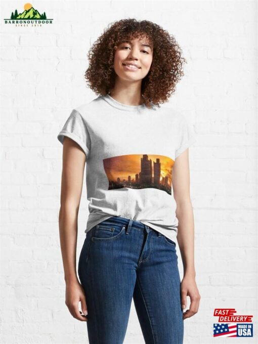 Jakarta Sunset Classic T-Shirt Hoodie