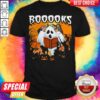 Awesome Booooks Ghost Halloween Shirt